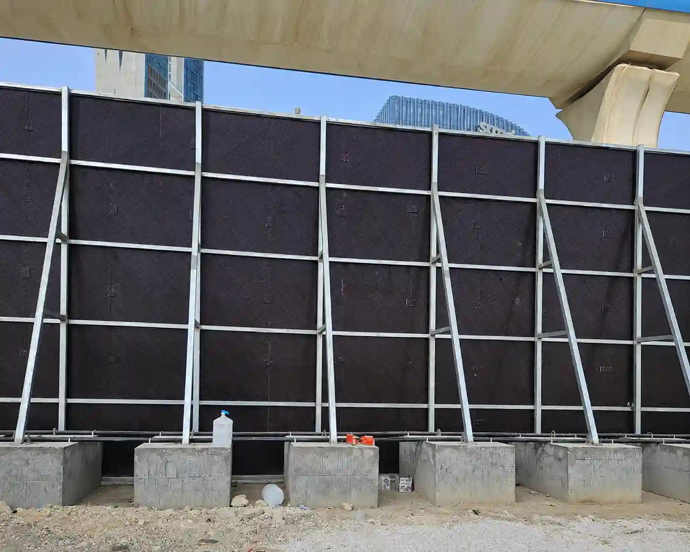 Hoarding Fencing Backside